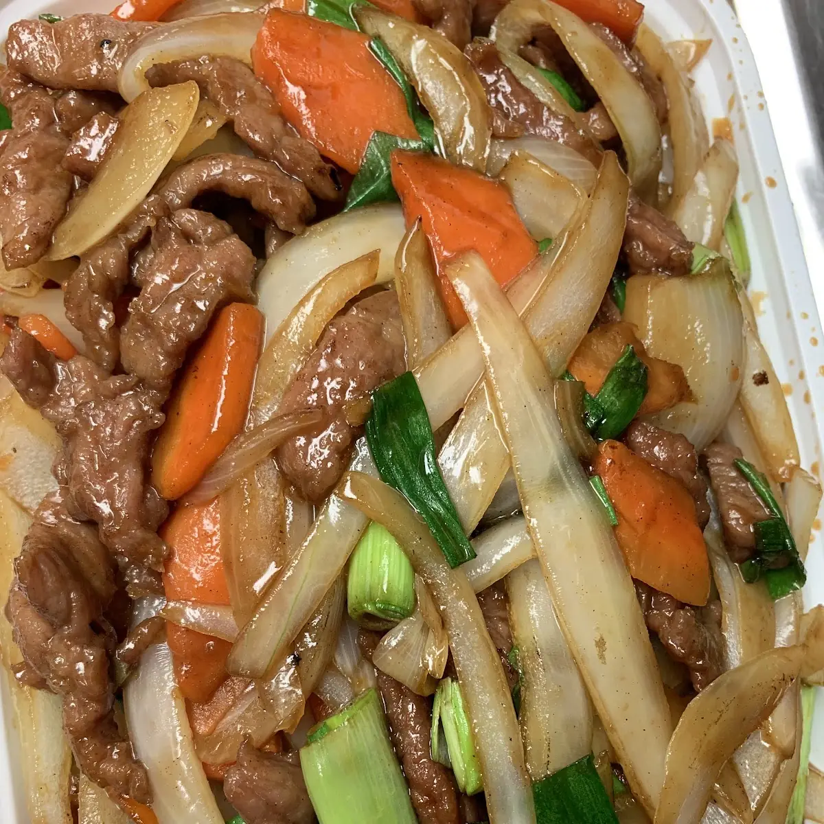 mongolian beef 蒙古牛